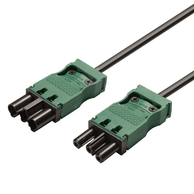 3-SWP verlengsnoer male naar female 3 meter 3x1.5mm² | compatibel met Wieland®