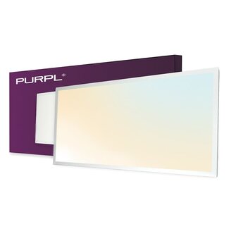 PURPL LED Paneel - 60x120 - CCT  - Dimbaar - 60W - 6300 lm - 105 lm/W - UGR<19 - Edge-lit