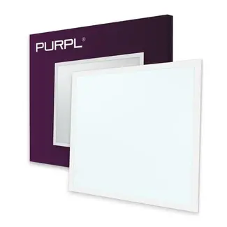 PURPL LED Paneel - 62x62 - 6000K - 25W - 125 lm/W - 3125 lm - UGR<19 - Edge-lit