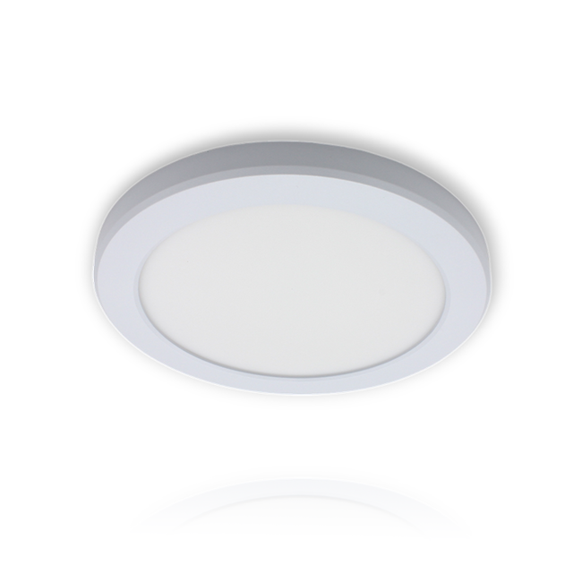 LED Downlight  - 15W - ø220mm - 3CT - Dimbaar - Rond - Inbouw/opbouw - Wit
