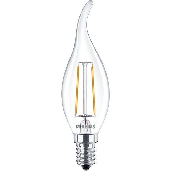 LED Filament Lamp - E14 - 2W - 2700K Extra Warm Wit  - BA35