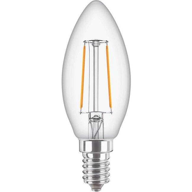 LED Filament Lamp - E14 - 2W - 2700K Extra Warm Wit - B35