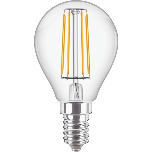 LED Filament Lamp - E14 - 4.3W - 2700K Extra Warm Wit - P45