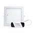 PURPL LED Downlight - 18W - 225x225 mm - 3000K Warm Wit - IP40 - Inbouw - Vierkant - Wit