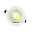 PURPL LED Inbouwspot - 7W - 4000K Helder wit - Ø108mm - Dimbaar - IP40 - Kantelbaar - Rond - Wit