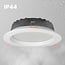 MiBoxer/Mi-Light LED Downlight - 25W - ø230mm - RGB+CCT (2700K-6500K) - IP54 - Inbouw - Rond - RF 2.4Ghz - FUT060