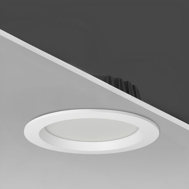 LED Downlight - 25W - ø230mm - RGB+CCT - Inbouw - Rond - IP54 - FUT060