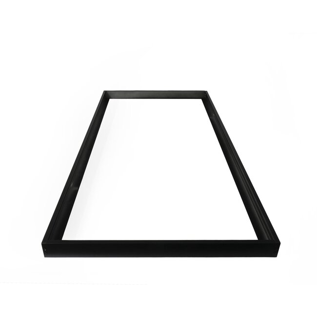 PURPL Opbouwframe LED Paneel - 60x120 - Zwart - Aluminium - Easy Click & Connect