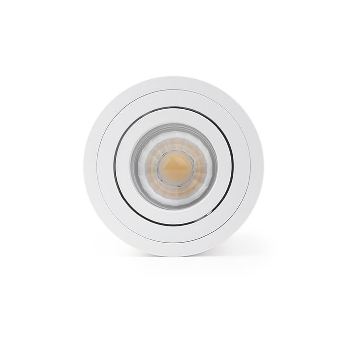 PURPL LED Plafondlamp GU10 Armatuur Opbouwspot Rond Wit, foto 6 van 6