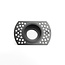 Inbouw Armatuur - GU10 - MR11 - Trimless - Ø90mm x 41,5mm - IP20 - Incl. GU10 fitting - Zwart Aluminium
