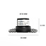 Inbouw Armatuur - GU10 - MR11 - Trimless - Ø90mm x 41,5mm - IP20 - Incl. GU10 fitting - Zwart Aluminium
