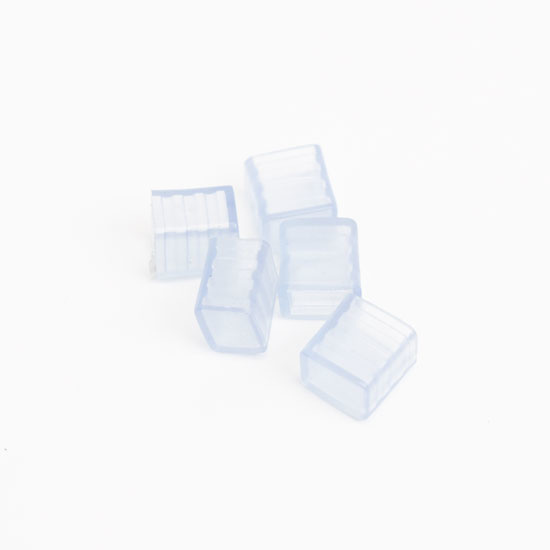PURPL LED Strip 220V Siliconen Eindkap IP68 (Waterdicht) [5 Pack], foto 4 van 5
