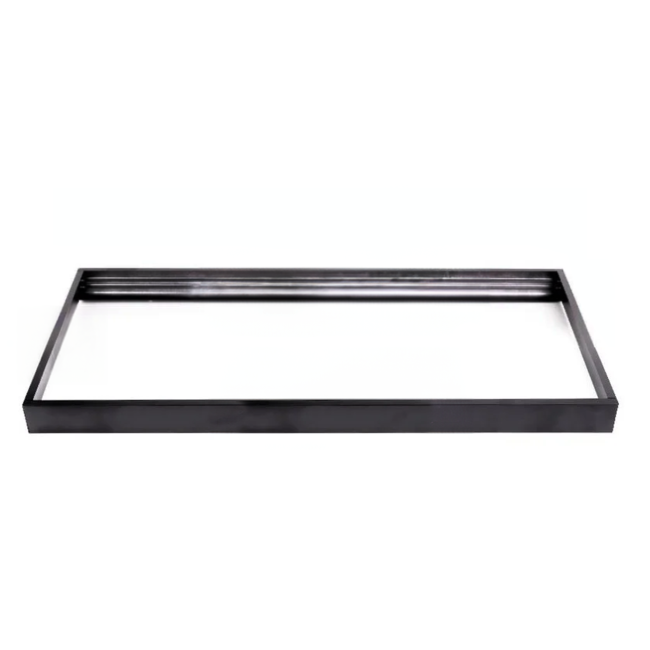PURPL Opbouwframe LED Paneel - 30x120 - Zwart - Aluminium - Easy Click & Connect