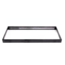 PURPL Opbouwframe LED Paneel - 30x120 - Zwart - Aluminium - Easy Click & Connect