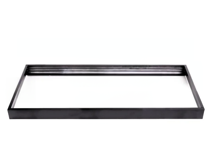 PURPL Opbouwframe LED Paneel - 30x120 - Zwart - Aluminium - Easy Click & Connect, foto 4 van 6