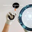 LED Downlight - 18W - ø225mm - 3000K Warm Wit - Inbouw - Rond - Zwart