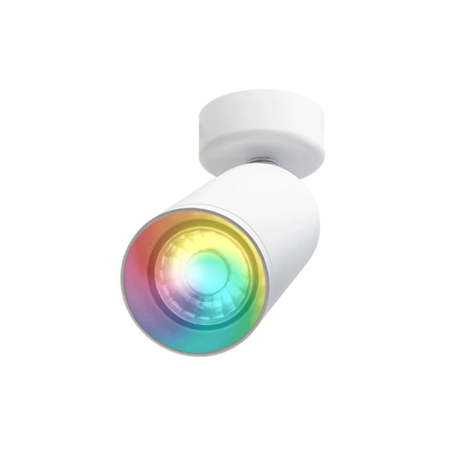 PURPL LED Plafondspot GU10 Armatuur Wit IP20 Lang Incl. Fitting