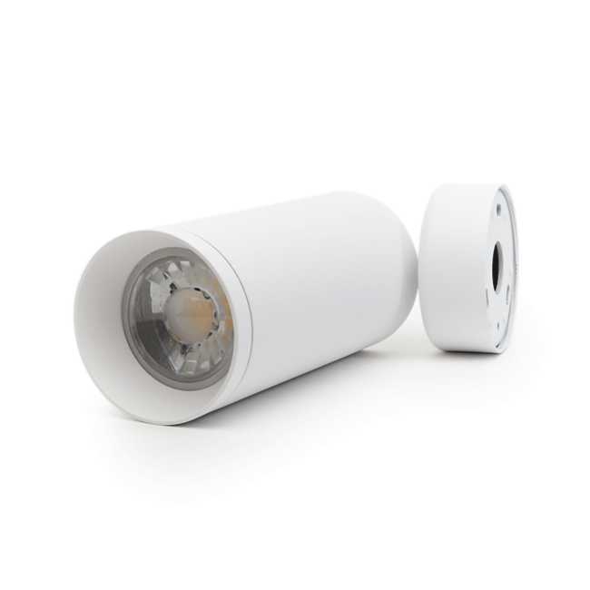 PURPL LED Plafondspot GU10 Armatuur Wit IP20 Lang Incl. Fitting