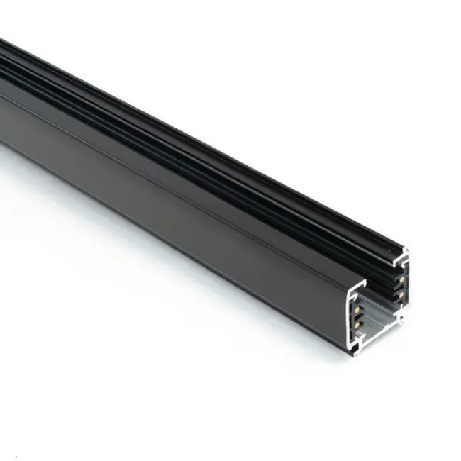 Powergear 3-Fase Rail 1,5 Meter | Zwart | PRO-0415