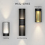 LED Wandlamp Cilinder | CCT | Metaalrooster Zwart