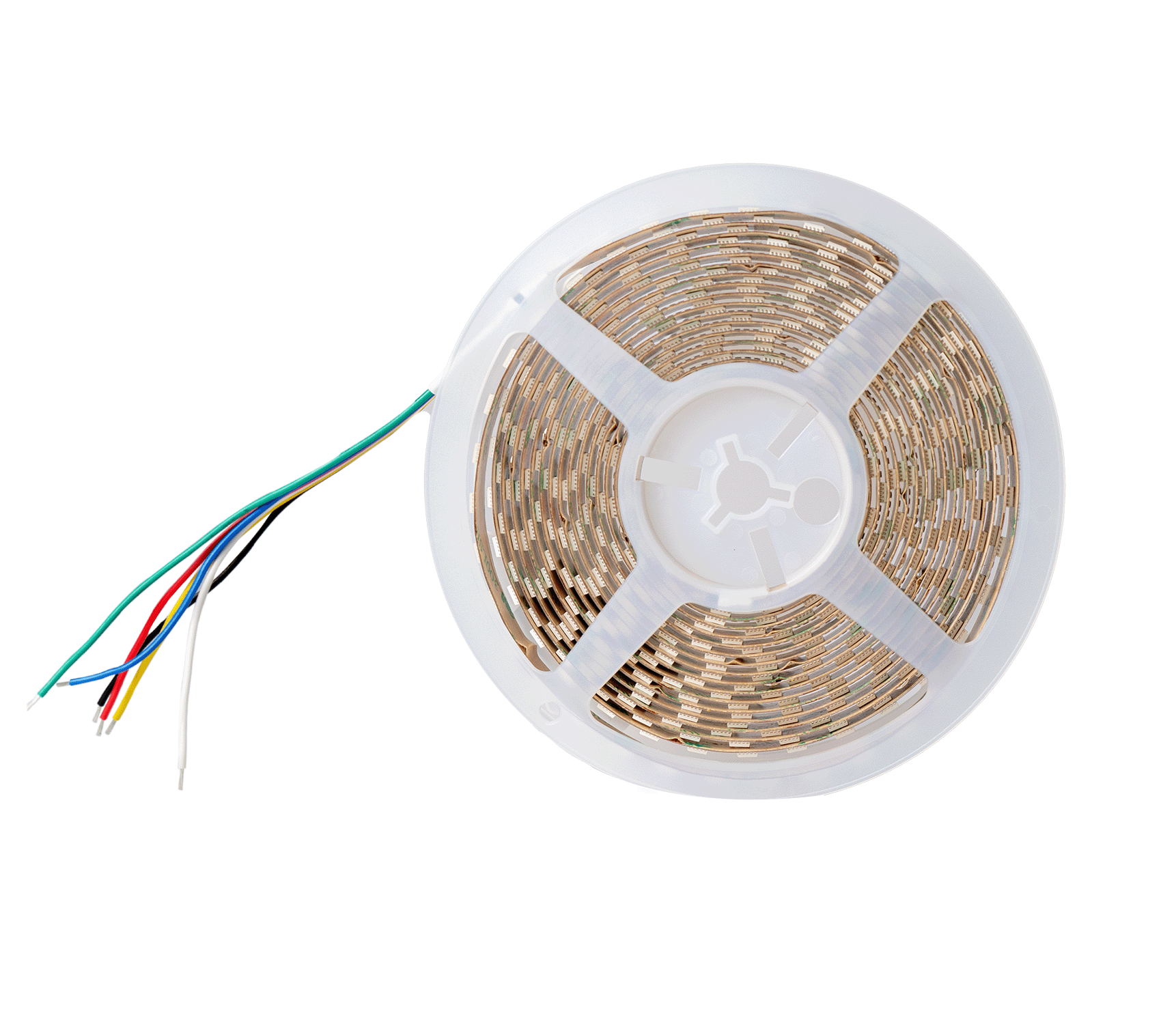 PURPL SMD Led Strip - 5m - 84 LEDs p/m - 24V - RGB+CCT (2700K-6500K) - IP20, foto 2 van 6