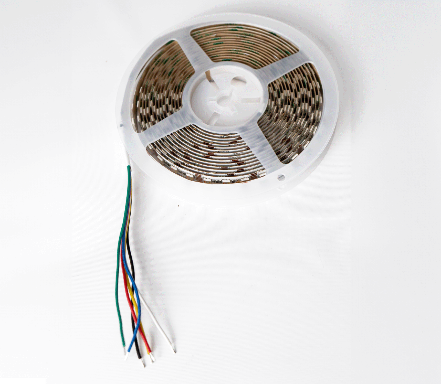 PURPL SMD Led Strip - 5m - 84 LEDs p/m - 24V - RGB+CCT (2700K-6500K) - IP20, foto 6 van 6