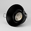 LED GU10 spot inbouw armatuur - Verdiept - Ø93mm - Zwart - Kantelbaar IP20 Rond