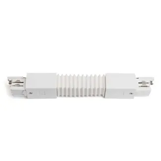 Powergear Powergear 3-fase Rail Flexibele Connector | Wit | PRO-0439