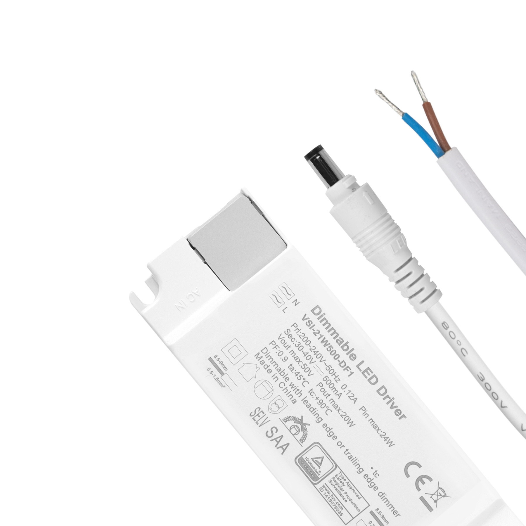 PURPL LED Paneel Driver Triac Dimbaar | 20W 500mA, foto 2 van 3