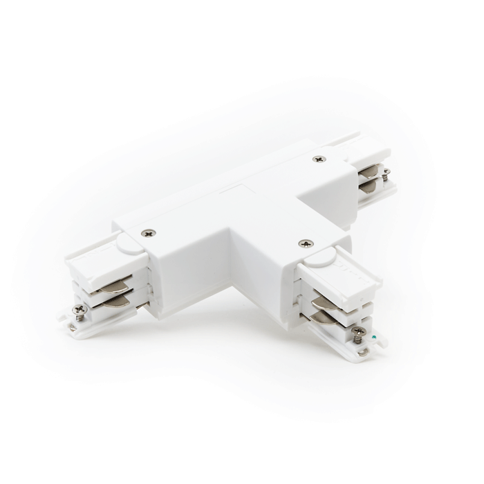 Powergear 3-fase Rail T Connector | Wit | PRO-0436L