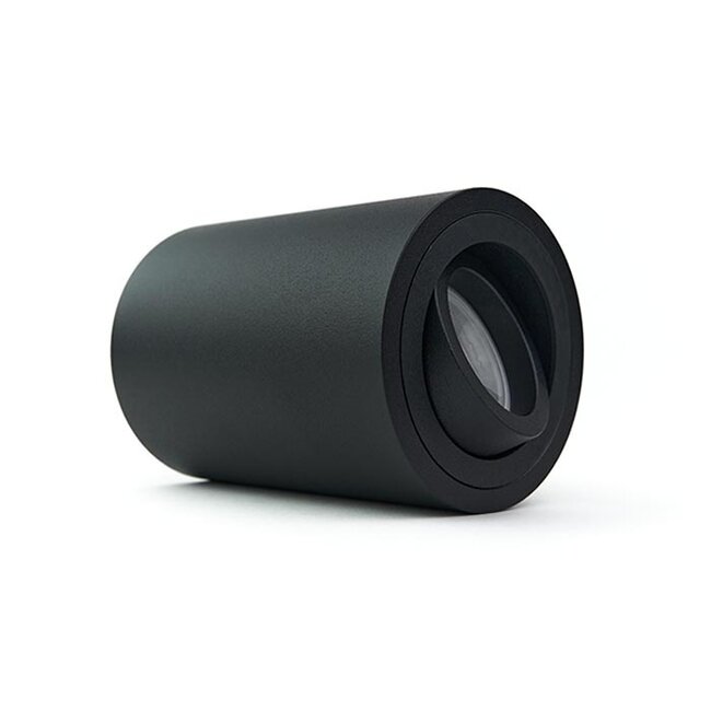 LED Plafondlamp GU10 Armatuur Opbouwspot Rond Zwart