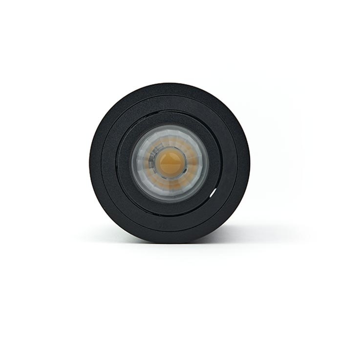 PURPL LED Plafondlamp GU10 Armatuur Opbouwspot Rond Zwart, foto 6 van 6