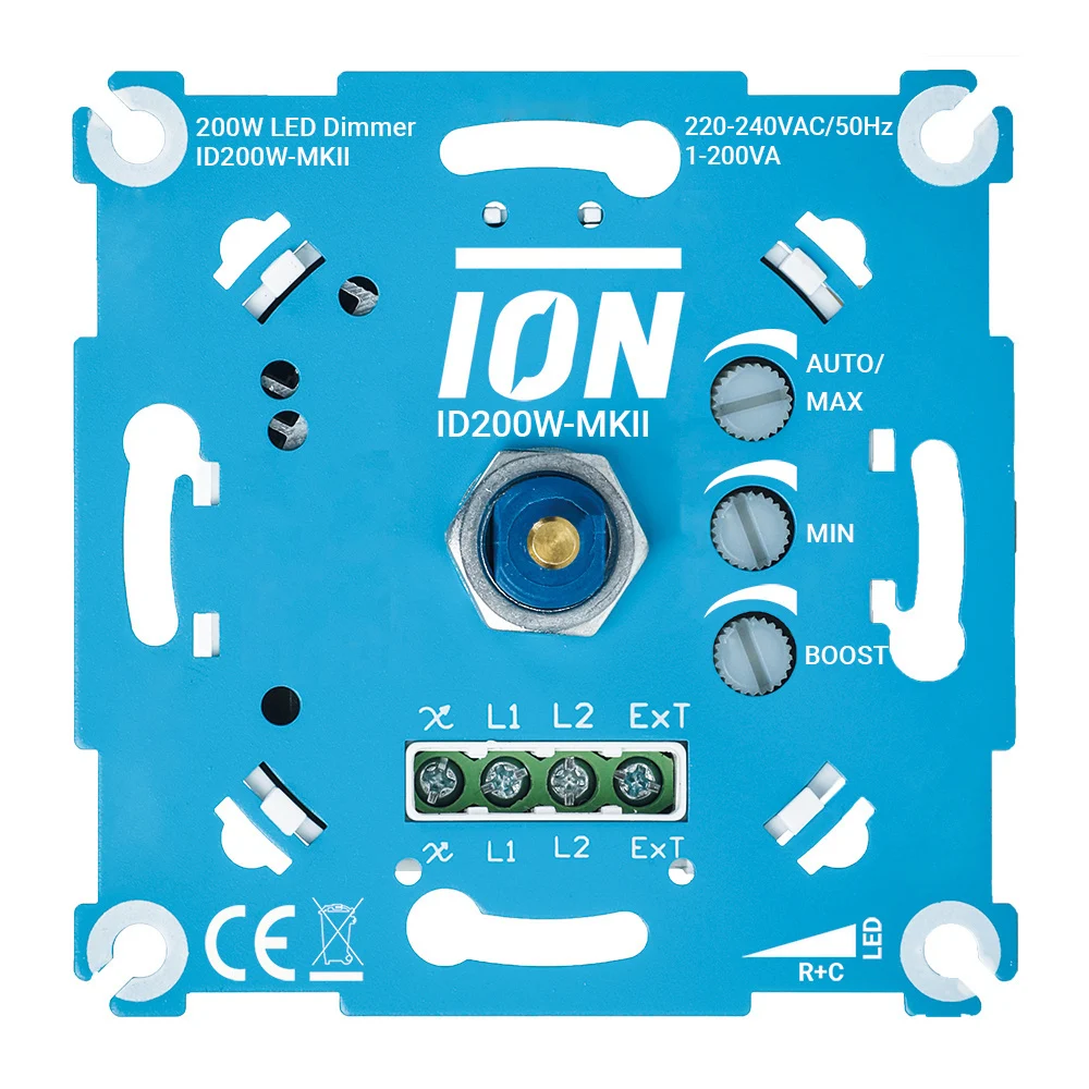 ION INDUSTRIES LED Dimmer Inbouw | 0.3-200 Watt, foto 2 van 6