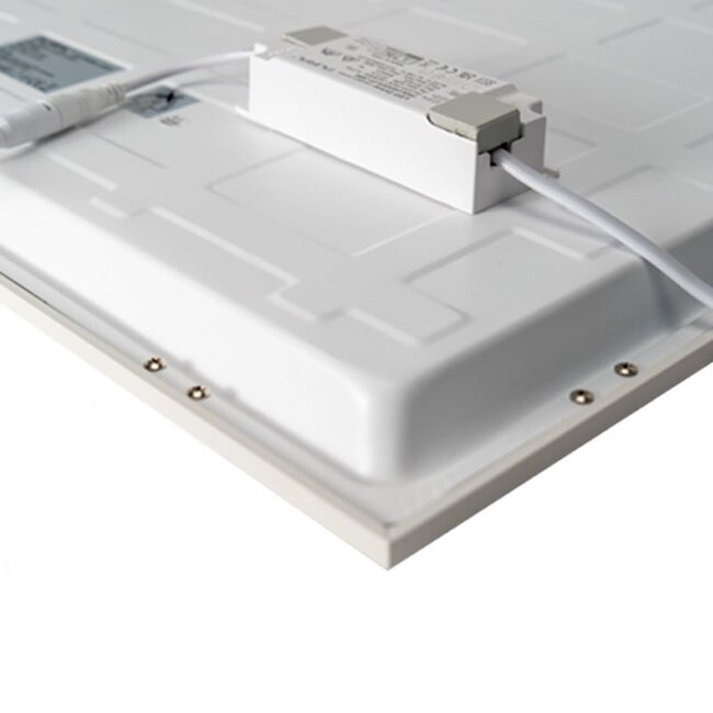 LED Paneel - 62x62 - 4000K Helder wit - 36W - 3600 lm - 100 lm/W - UGR<22 - IP50 - Flikkervrij - Back-lit