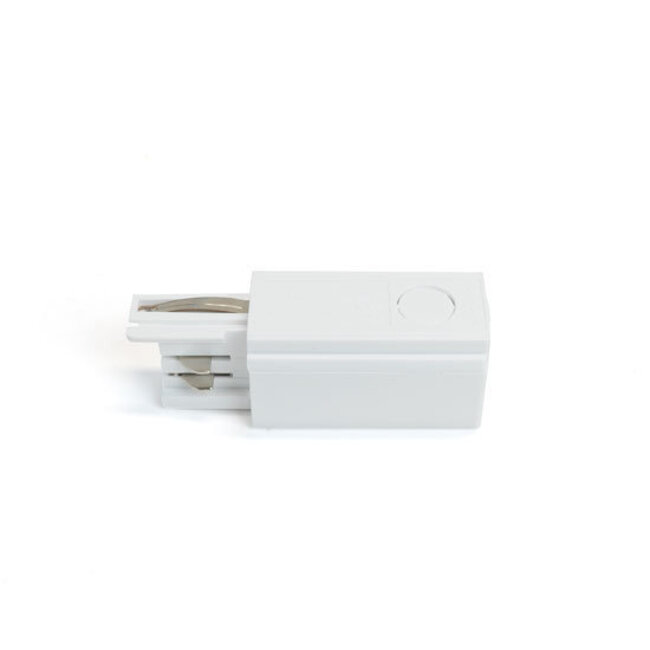 Powergear 3-fase Rail Aansluitvoeding | Wit | PRO-0431L