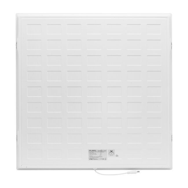 PURPL LED Paneel - 60x60 - 6000K Helder wit - 36W - 4320 lm - 120 lm/W - UGR<22 - IP40 - Flikkervrij - Back-lit (Randloos)
