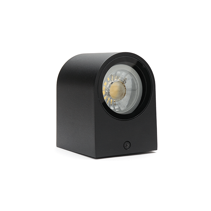 PURPL LED GU10 Wandlamp D-vorm Zwart, foto 6 van 6