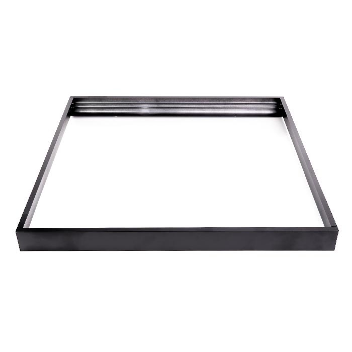 PURPL Opbouwframe LED Paneel - 60x60 - Zwart - Aluminium - Easy Click & Connect, foto 6 van 6