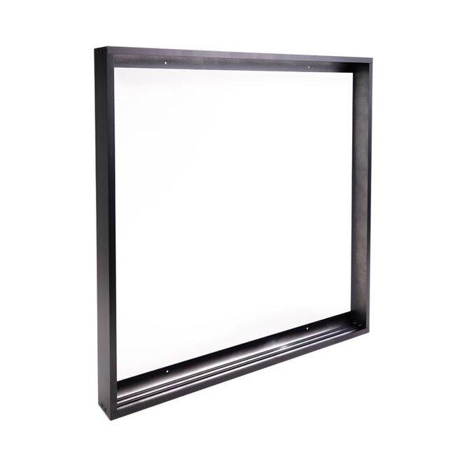PURPL Opbouwframe LED Paneel - 60x60 - Zwart - Aluminium - Easy Click & Connect
