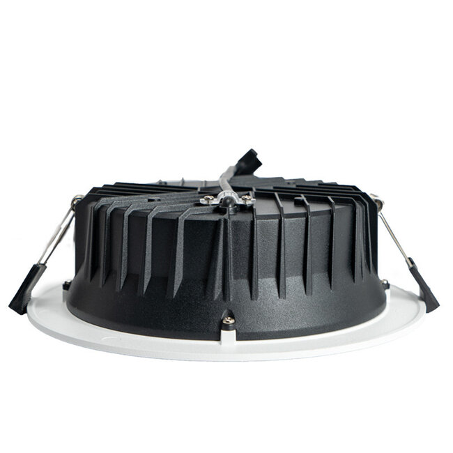 LED Downlight  - 18W - ø190 mm - 3CT (3000K/4000K/5700K) -  Rond - Inbouw - Wit