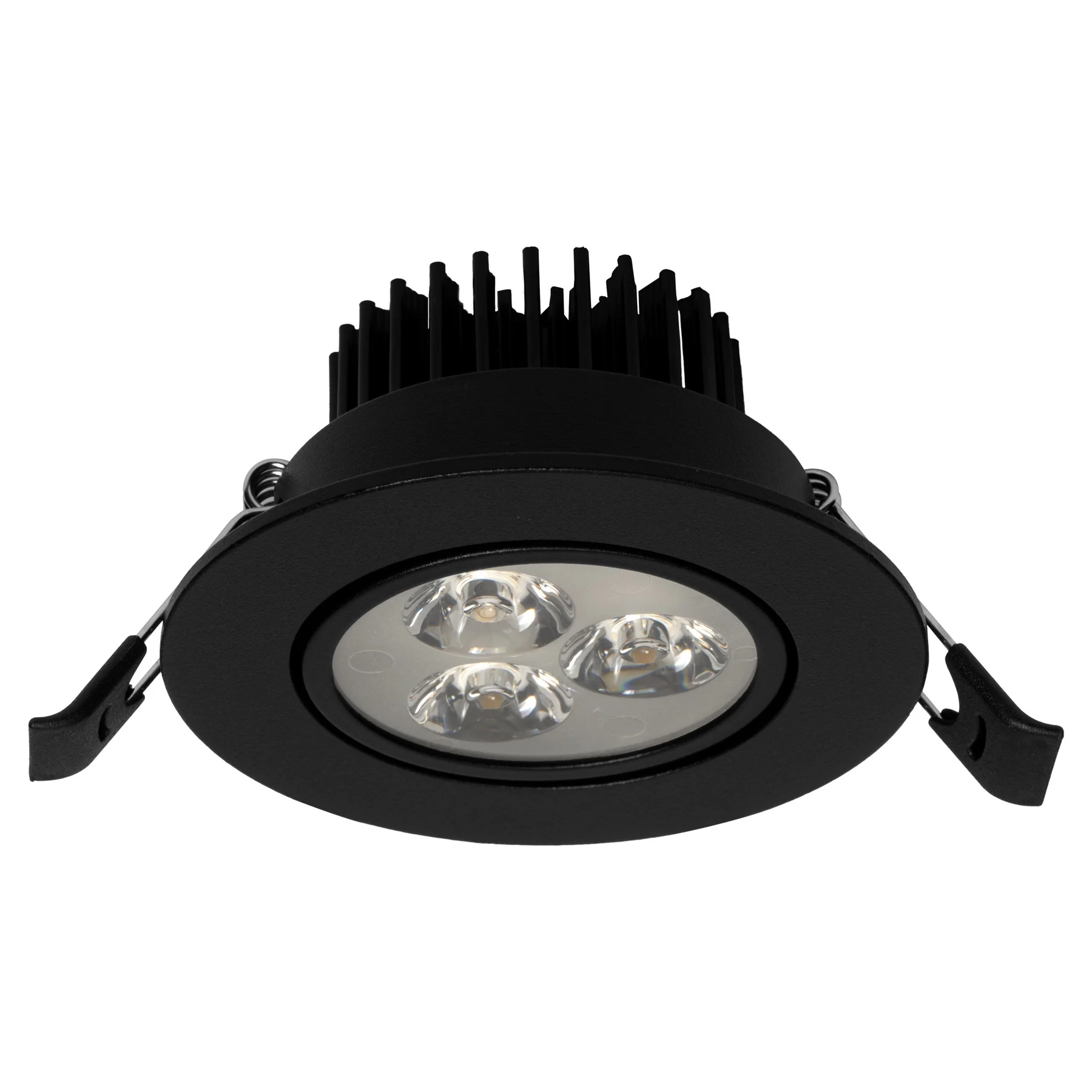PURPL LED inbouwspot - 3W - 4000K Helder wit - Ø85 mm - Dimbaar - IP40 - Kantelbaar - Rond - Zwart, foto 6 van 6