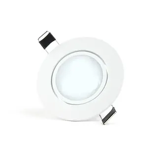 PURPL LED inbouwspot - 3W - 6000K - Ø85 mm - Dimbaar - IP40 - Kantelbaar - Rond - Wit