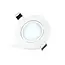 PURPL LED inbouwspot - 3W - 6000K Koud wit - Ø85 mm - Dimbaar - IP40 - Kantelbaar - Rond - Wit
