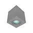 PURPL LED Plafondlamp GU10 Armatuur Opbouw Vierkant Grijs