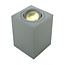 PURPL LED Plafondlamp GU10 Armatuur Opbouw Vierkant Grijs