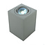 PURPL LED Plafondlamp GU10 Armatuur Opbouw Vierkant Grijs
