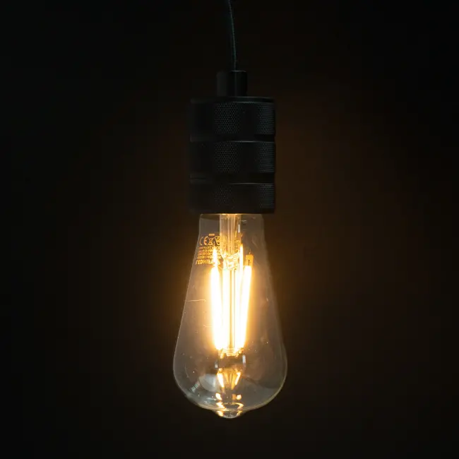 PURPL E27 LED Filament Lamp 2200K 2,5W Dimbaar ST64 Amber