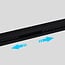 48V Magnetische LED Bar - CCT (2700K-6500K) - 10W - 800 lm - Zigbee 3.0 - Dimbaar - IP44 - Zwart