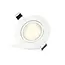 PURPL LED inbouwspot - 3W - 2700K Warm wit - Ø85 mm - Dimbaar - IP40 - Kantelbaar - Rond - Wit