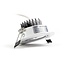 PURPL LED inbouwspot - 3W - 2700K Warm wit - Ø85 mm - Dimbaar - IP40 - Kantelbaar - Rond - Wit